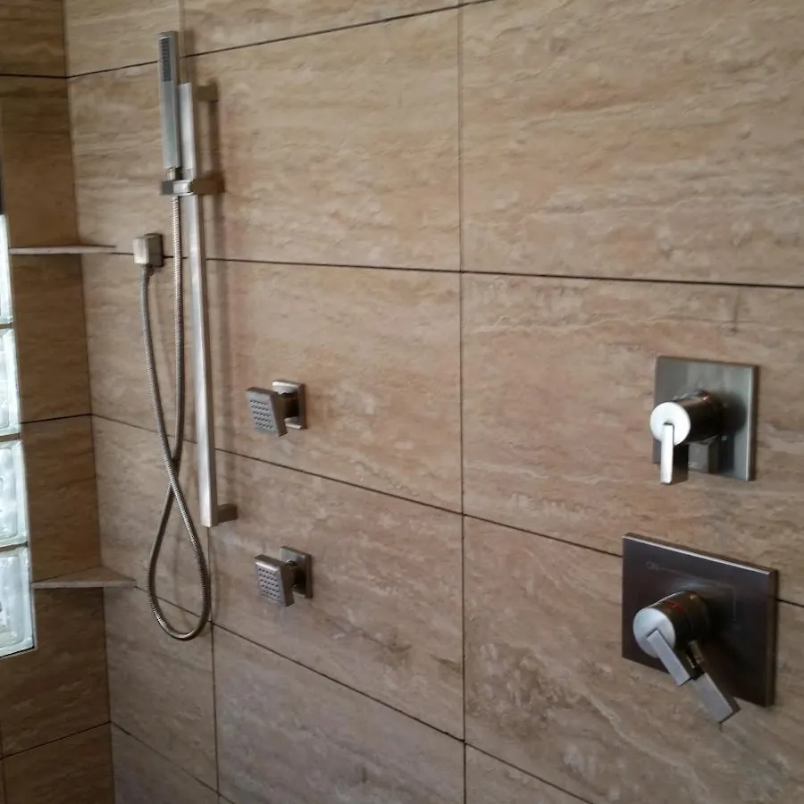 Shower fixture installation for Frozen Pipe Repair in Landen